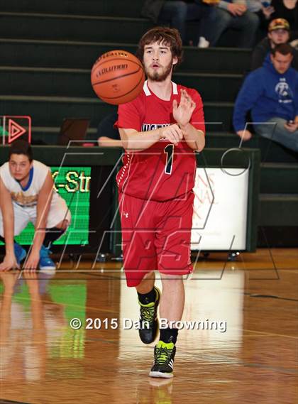 Thumbnail 1 in Washburn vs Hancock County (TSSAA D2A Quarterfinals) photogallery.