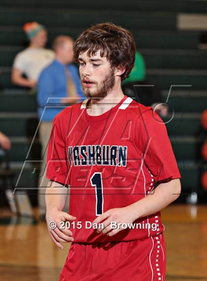 Thumbnail 3 in Washburn vs Hancock County (TSSAA D2A Quarterfinals) photogallery.