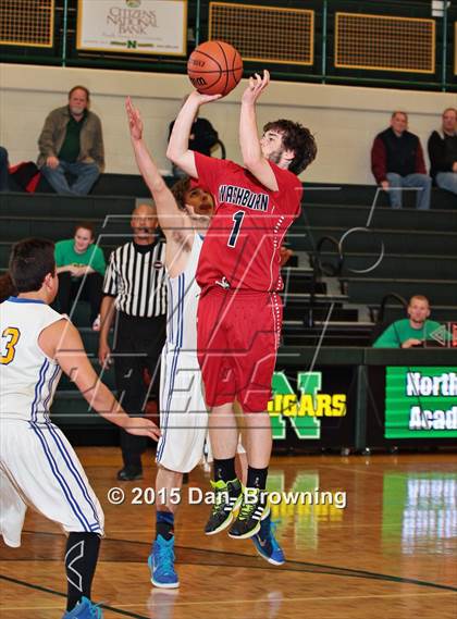 Thumbnail 1 in Washburn vs Hancock County (TSSAA D2A Quarterfinals) photogallery.