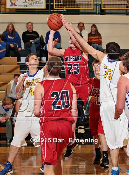 Thumbnail 3 in Washburn vs Hancock County (TSSAA D2A Quarterfinals) photogallery.