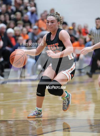 Thumbnail 1 in Portsmouth West vs North Adams (OHSAA D3 Regional Semifinal) photogallery.