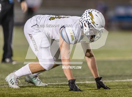 Thumbnail 3 in Eaglecrest vs. Legacy (CHSAA 5A Round 1) photogallery.