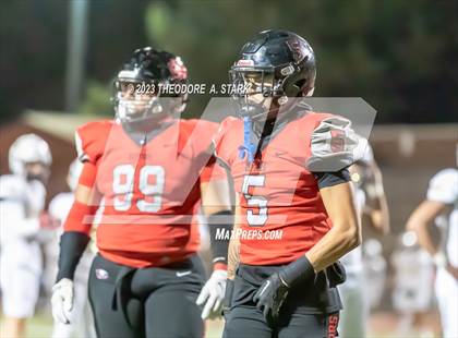 Thumbnail 1 in Eaglecrest vs. Legacy (CHSAA 5A Round 1) photogallery.