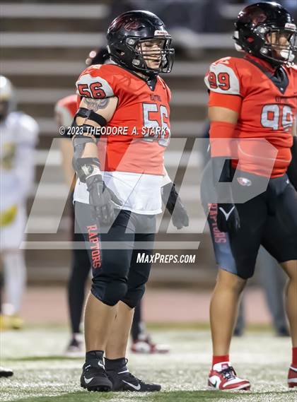 Thumbnail 2 in Eaglecrest vs. Legacy (CHSAA 5A Round 1) photogallery.