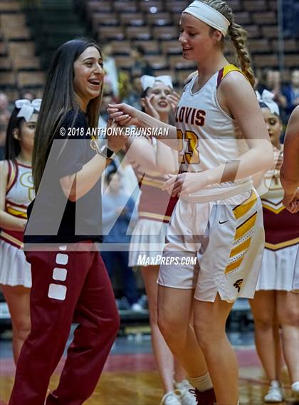 Thumbnail 3 in Clovis West vs. Clovis North (CIF CS D1 Final) photogallery.
