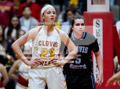 Thumbnail 3 in Clovis West vs. Clovis North (CIF CS D1 Final) photogallery.