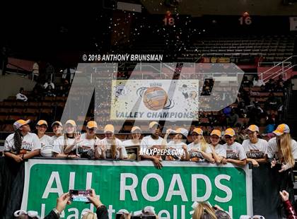 Thumbnail 2 in Clovis West vs. Clovis North (CIF CS D1 Final) photogallery.
