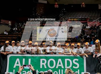 Thumbnail 1 in Clovis West vs. Clovis North (CIF CS D1 Final) photogallery.
