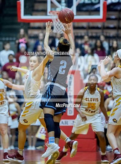 Thumbnail 1 in Clovis West vs. Clovis North (CIF CS D1 Final) photogallery.