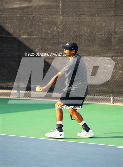 Thumbnail 3 in UIL 3A Boys Tennis (Round of Sixteen) photogallery.