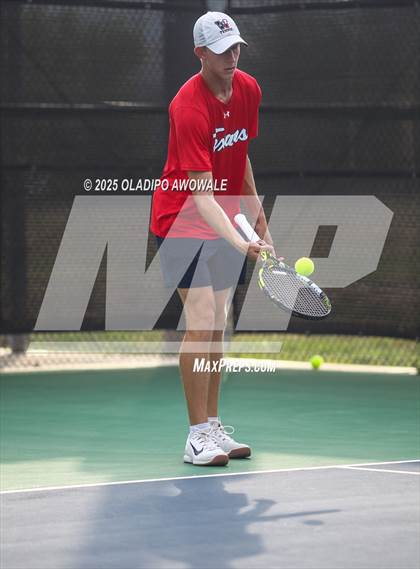 Thumbnail 2 in UIL 3A Boys Tennis (Round of Sixteen) photogallery.