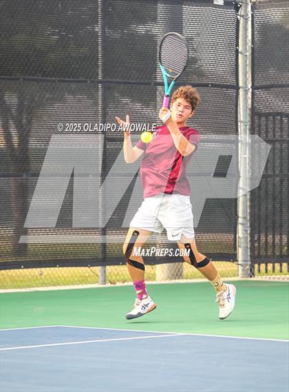 Thumbnail 1 in UIL 3A Boys Tennis (Round of Sixteen) photogallery.