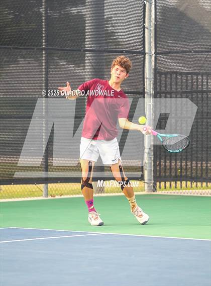 Thumbnail 3 in UIL 3A Boys Tennis (Round of Sixteen) photogallery.