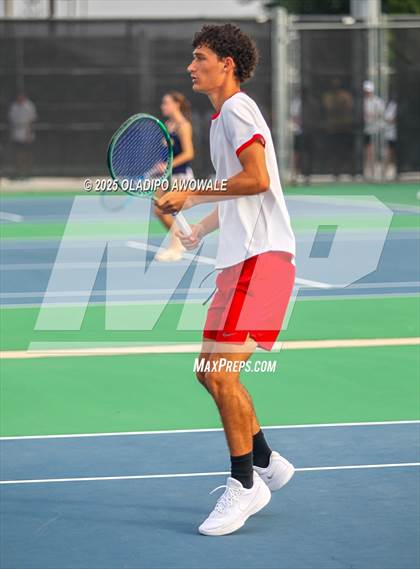 Thumbnail 3 in UIL 3A Boys Tennis (Round of Sixteen) photogallery.