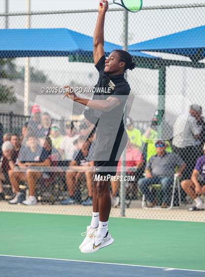 Thumbnail 2 in UIL 3A Boys Tennis (Round of Sixteen) photogallery.