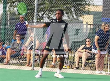 Thumbnail 2 in UIL 3A Boys Tennis (Round of Sixteen) photogallery.