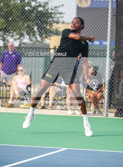 Thumbnail 2 in UIL 3A Boys Tennis (Round of Sixteen) photogallery.