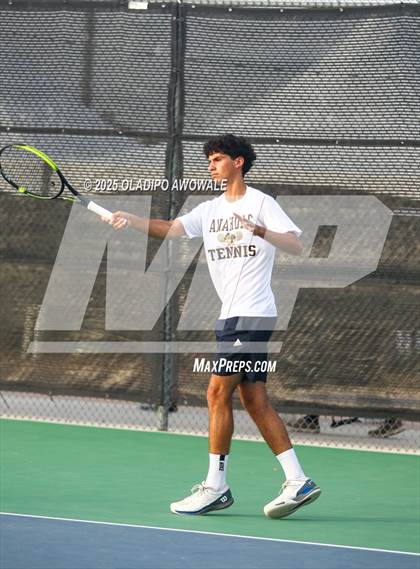 Thumbnail 3 in UIL 3A Boys Tennis (Round of Sixteen) photogallery.