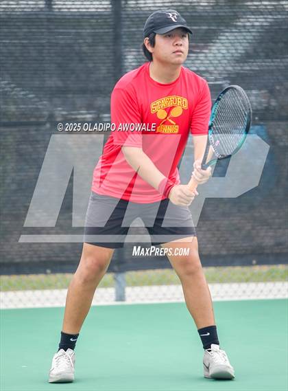 Thumbnail 3 in UIL 3A Boys Tennis (Round of Sixteen) photogallery.