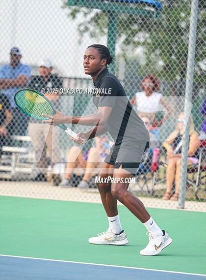 Thumbnail 2 in UIL 3A Boys Tennis (Round of Sixteen) photogallery.