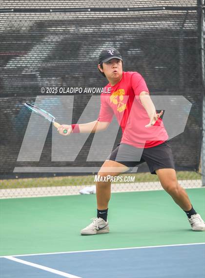 Thumbnail 3 in UIL 3A Boys Tennis (Round of Sixteen) photogallery.