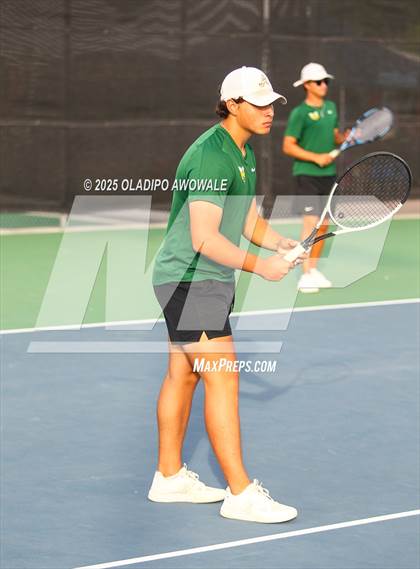 Thumbnail 2 in UIL 3A Boys Tennis (Round of Sixteen) photogallery.