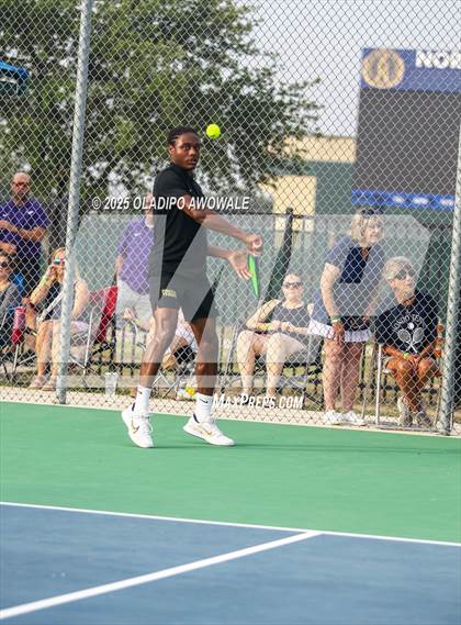 Thumbnail 2 in UIL 3A Boys Tennis (Round of Sixteen) photogallery.