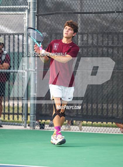 Thumbnail 3 in UIL 3A Boys Tennis (Round of Sixteen) photogallery.