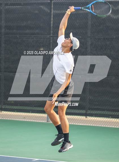 Thumbnail 3 in UIL 3A Boys Tennis (Round of Sixteen) photogallery.