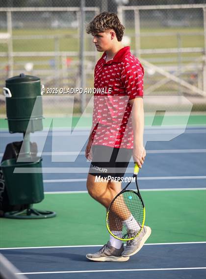 Thumbnail 3 in UIL 3A Boys Tennis (Round of Sixteen) photogallery.