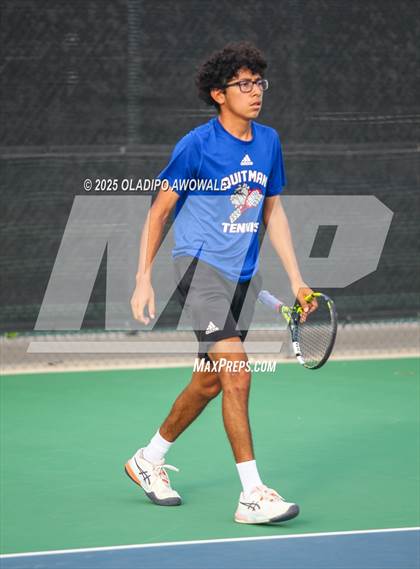 Thumbnail 3 in UIL 3A Boys Tennis (Round of Sixteen) photogallery.