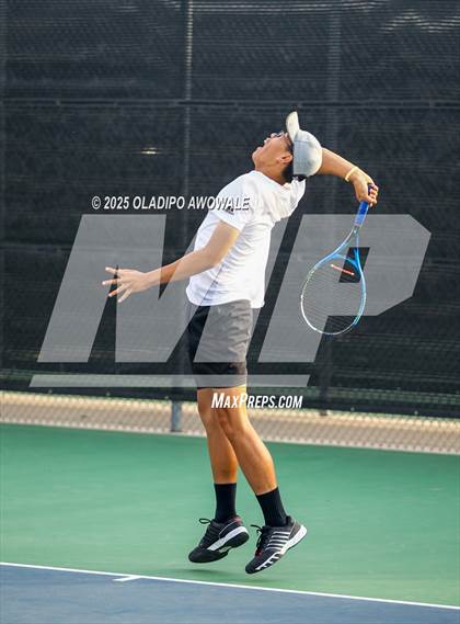 Thumbnail 2 in UIL 3A Boys Tennis (Round of Sixteen) photogallery.