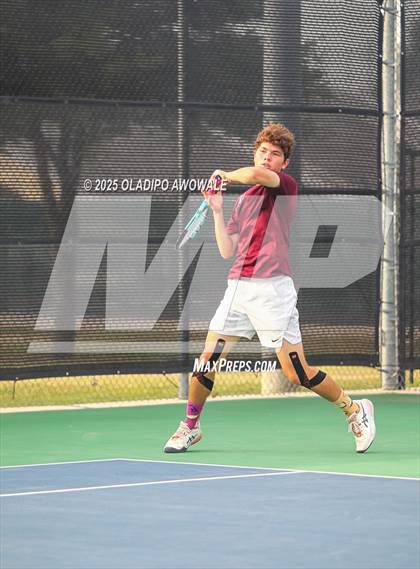 Thumbnail 2 in UIL 3A Boys Tennis (Round of Sixteen) photogallery.