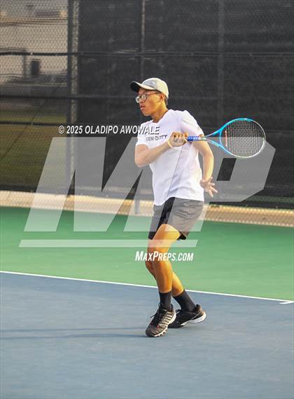Thumbnail 2 in UIL 3A Boys Tennis (Round of Sixteen) photogallery.