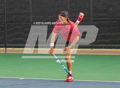 Thumbnail 2 in UIL 3A Boys Tennis (Round of Sixteen) photogallery.