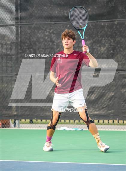 Thumbnail 2 in UIL 3A Boys Tennis (Round of Sixteen) photogallery.