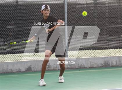 Thumbnail 2 in UIL 3A Boys Tennis (Round of Sixteen) photogallery.