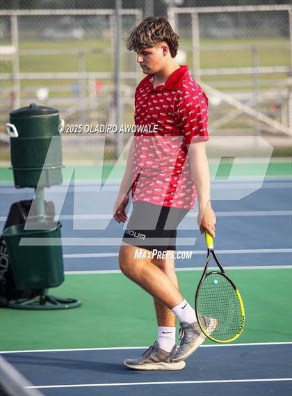 Thumbnail 2 in UIL 3A Boys Tennis (Round of Sixteen) photogallery.