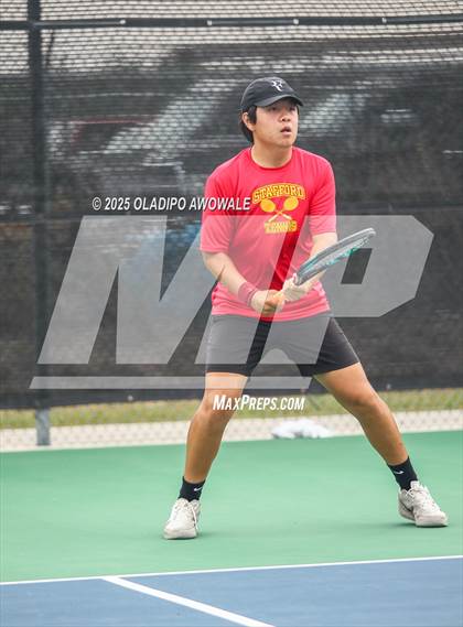 Thumbnail 2 in UIL 3A Boys Tennis (Round of Sixteen) photogallery.