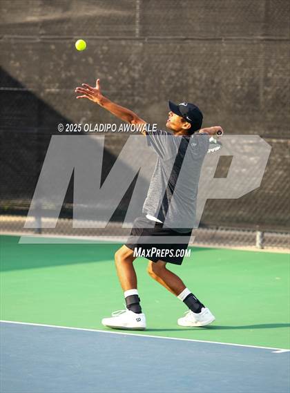 Thumbnail 2 in UIL 3A Boys Tennis (Round of Sixteen) photogallery.