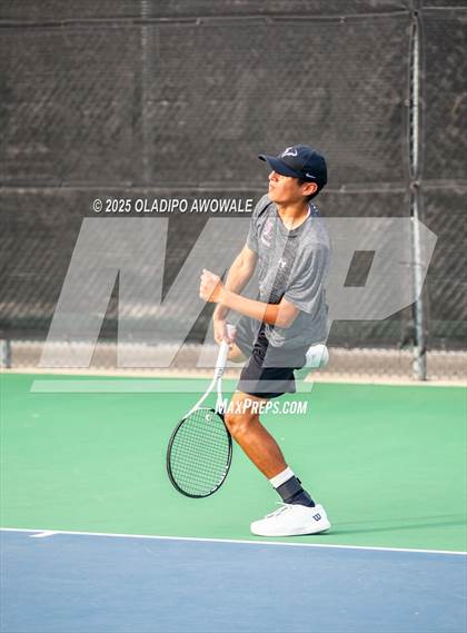 Thumbnail 2 in UIL 3A Boys Tennis (Round of Sixteen) photogallery.