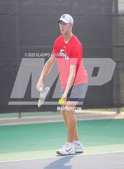 Thumbnail 2 in UIL 3A Boys Tennis (Round of Sixteen) photogallery.