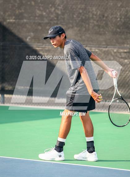 Thumbnail 2 in UIL 3A Boys Tennis (Round of Sixteen) photogallery.