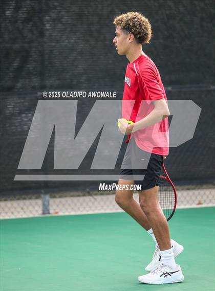 Thumbnail 3 in UIL 3A Boys Tennis (Round of Sixteen) photogallery.