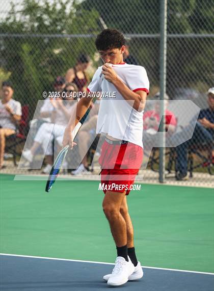 Thumbnail 1 in UIL 3A Boys Tennis (Round of Sixteen) photogallery.