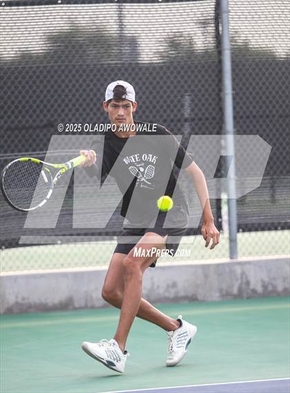 Thumbnail 2 in UIL 3A Boys Tennis (Round of Sixteen) photogallery.