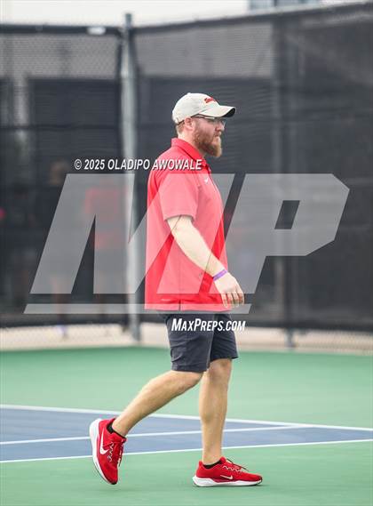 Thumbnail 2 in UIL 3A Boys Tennis (Round of Sixteen) photogallery.