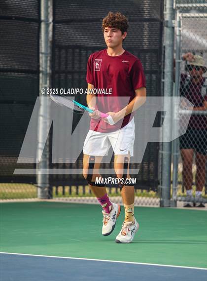 Thumbnail 3 in UIL 3A Boys Tennis (Round of Sixteen) photogallery.