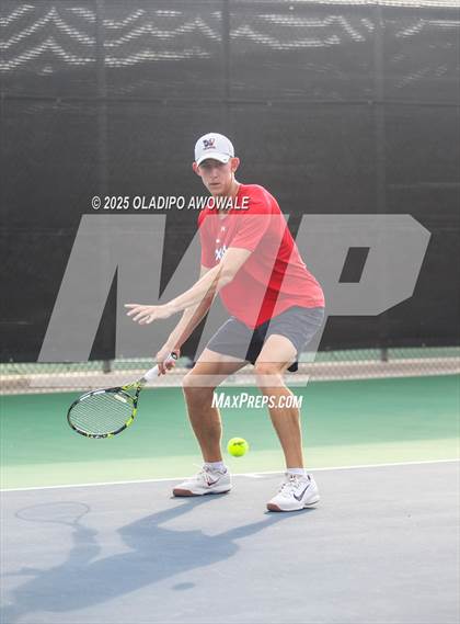 Thumbnail 2 in UIL 3A Boys Tennis (Round of Sixteen) photogallery.