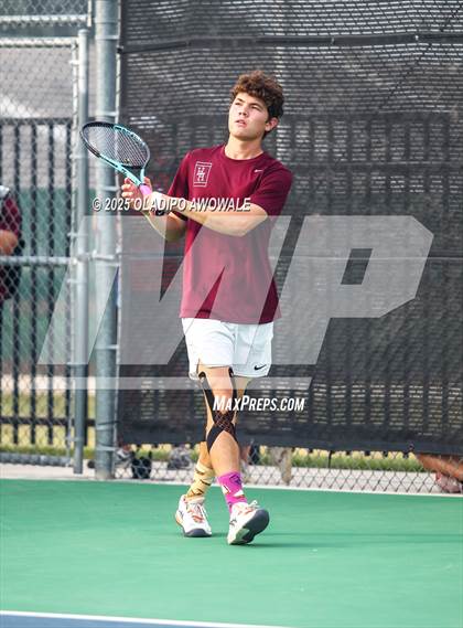 Thumbnail 1 in UIL 3A Boys Tennis (Round of Sixteen) photogallery.